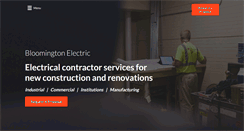 Desktop Screenshot of bloomingtonelectric.com